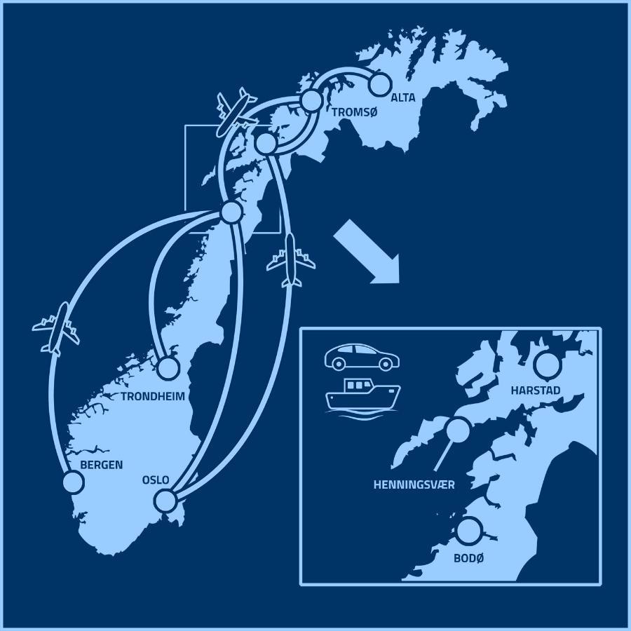 Lofoten Bryggeleiligheter Хеннингсвер Экстерьер фото